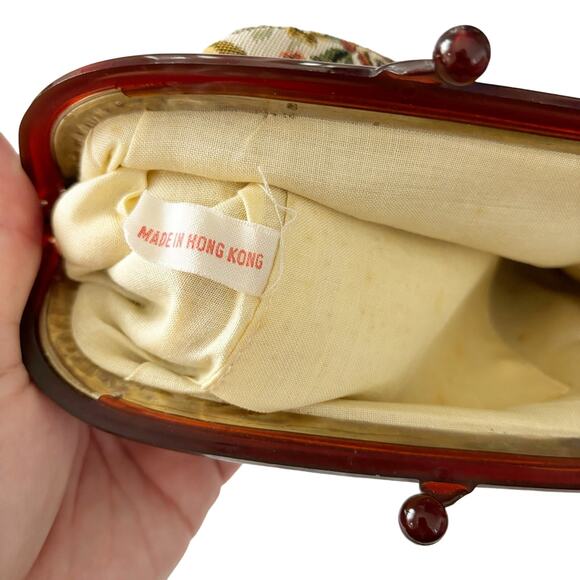 Vintage Victorian Style Clutch - Picture 7 of 9